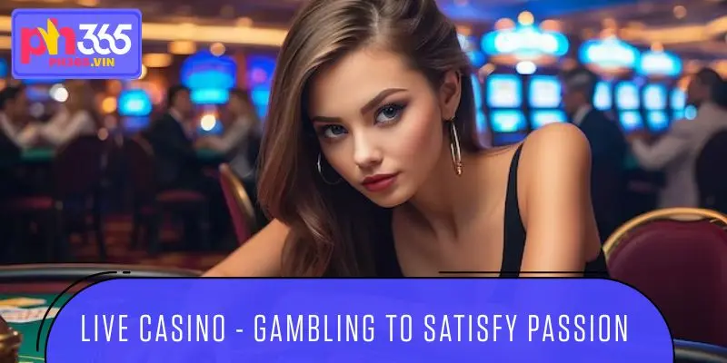 Live Casino - Gambling to satisfy passion
