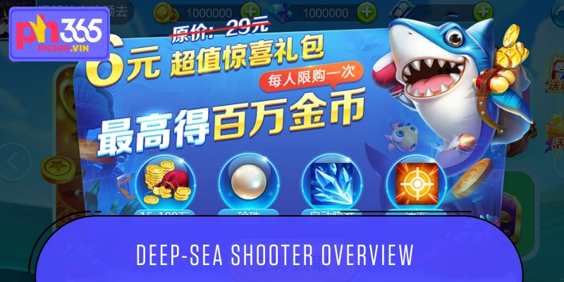 Overview of the ocean shooter